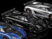 ����  SC Models 1/64 �����˥����� Koenigsegg RS Black Carbon