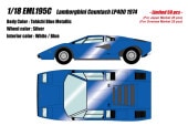 ͽ�� EML195C �ᥤ�����å�/�����ɥ��� 1/18 ���ܥ륮���� Lamborghini Countach LP400 1974 ���ҥ��֥롼�᥿��å�