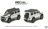 ���� 660301001 AR Box [ Almost Real Model ]  1/64 �֥�Х� Brabus 550 Adventure Mercedes-Benz G-Class 2017 White
