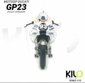 ͽ�� KLW0014-07 KILOworks 1/12  Gresini Retro Livery GP23 MM93 