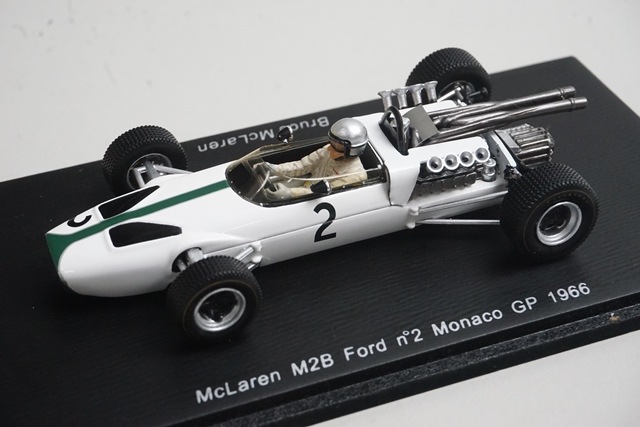 1/43 スパーク S3093 マクラーレン M2B フォード モナコGP 1966 #2 B
