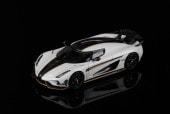 ͽ��  SC art 1/64 �����˥����� �쥲���� Koenigsegg Regera Carbon Fiber Pearl White