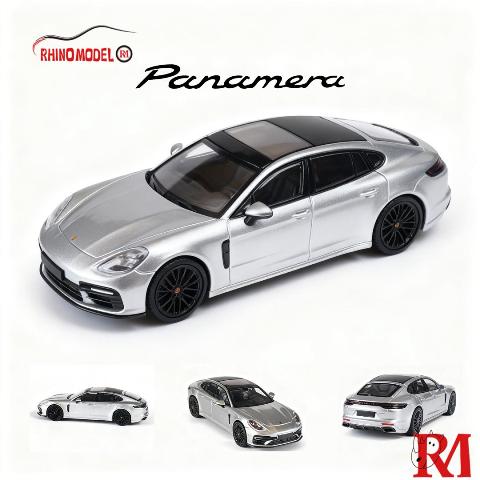 予約 Rhino Model RM 1/64 パナメーラ Panamera 971 Silver, Boost