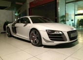 ���� GA005B GRYNING.model GRN64 1/64 �����ǥ� Audi R8 GT Pearl White/Carbon