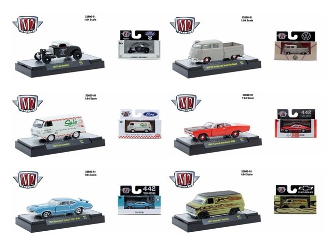 予約 32600-91 M2マシーンズ 1/64 32600 Series Release 91 アソート6