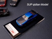 ͽ  SUP Qidian Model 1/64 饤 Skyline GT-R R32 Blue Carbon Cover Version