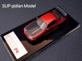 ͽ  SUP Qidian Model 1/64 饤 Skyline GT-R R32 Red Carbon Cover Version