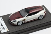 ͽ  Autotune Model 1/64 ȥޡƥ 󥭥å  ASTON MARTIN Vanquisih Zagato Shooting Brake Pearl White/Red Carbon Fiber