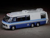 ͽ  MK Miniatures 1/64 GMC ⡼ۡ Motorhome 1978 Blue