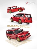 ͽ  Fiberrun 1/64 Х ե쥹 Subaru Forester Transparent Red TMCS 󥬥ݡ
