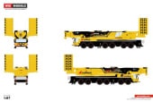 ͽ�� 71-2053 WSI 1/87   Kuiphuis Kraanverhuur BV LIEBHERR LTM 1400-6.1