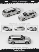 ͽ  MORTAL 1/64 ȥ西 ƥåĥ  TOYOTA ALTEZZA GITA Silver