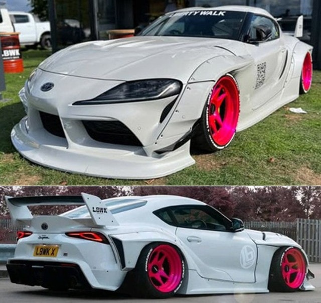 予約 S1815502 SOLIDO 1/18 トヨタ GR スープラ LB☆WALK ボディキット