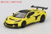 ͽ�� MGT01158-L TSM MINI-GT 1/64 ���ܥ졼 ����٥å� ZR1 Accelerate Yellow (���ϥ�ɥ�) 