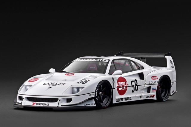 新品 IG3788 イグニッションモデル 1/18 LB-WORKS 40 White , Boost