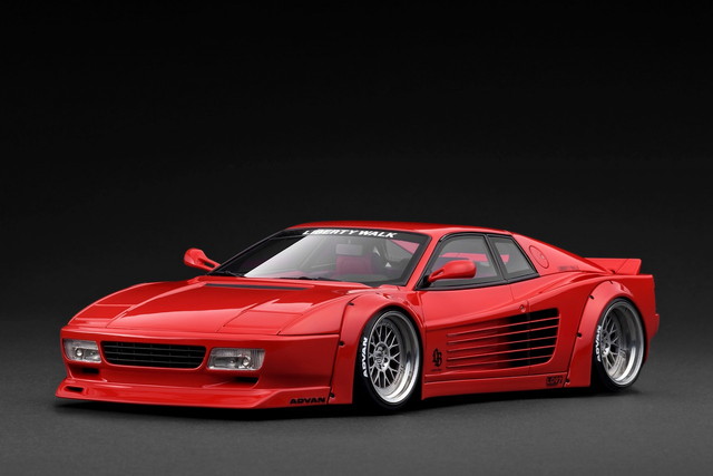 イグニッションモデル　1/43　#0609 予約 IG3749 イグニッションモデル 1/18 LB-WORKS 512 Red , Boost