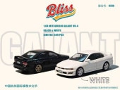ͽ  BLISS 1/64 ɩ  MITSUBISHI GALANT VR-4 White 񹺽ϷŸ