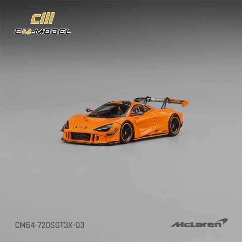予約 CM64-720SGT3X-03 CM-Model 1/64 マクラーレン Mclaren 720S GT3X