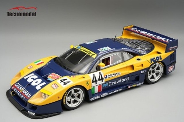 予約 TM18-429B テクノモデル 1/18 フェラーリ F40 LM ドライバー 24