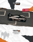 ͽ�� T64G-TL054-SL Tarmac Works 1/64 �����˥����� Koenigsegg One:1 Silver 