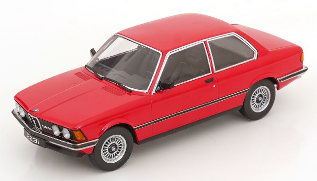 予約 KKDC180655 KK scale 1/18 BMW 323i E21 1978 レッド, Boost Gear