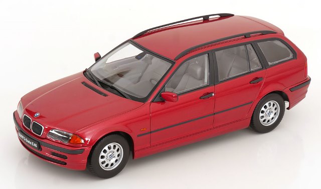 予約 KKDC181465 KK scale 1/18 BMW 3er E46 Touring 1999 レッド