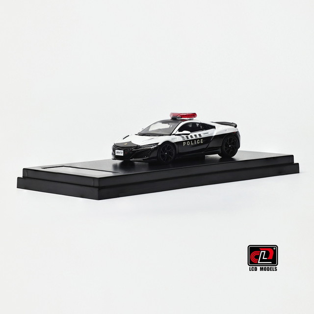 予約 LM64001-BW LCD 1/64 ホンダ Honda NSX Police パトカー 三重県