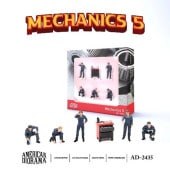 ���� AD-2435 American Diorama 1/64  �ե����奢 �ᥫ�˥å��� 5 6�ĥ��å� 