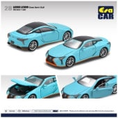 ���� LS21LC2801 EraCAR 1/64 �쥯���� LEXUS LC 500 (Goes Semi-Gulf) 