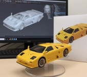 ͽ��  SUP Qidian Model 1/64 ���ܥ륮���� �ǥ����֥� Lamborghini Diablo 132 GT1 Yellow