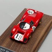 ͽ��  DMH 1/64  330P4 Coupe 24h Le mans 1967 Red #19
