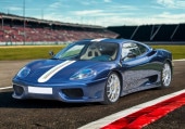 ͽ�� BBR273C BBR 1/43 �ե��顼�� Ferrari 360 Challenge Stradale Blu Tour de France with Italian stripe 