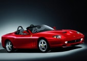 ͽ�� BBR1874A BBR 1/18 �ե��顼�� Ferrari 550 Barchetta �Х륱�å� 2000 - made in Italy Rosso Corsa - Black interior �����ꥢ�������դ�
