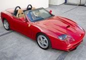 ͽ�� BBR1874A1 BBR 1/18 �ե��顼�� Ferrari 550 Barchetta �Х륱�å� 2000 - made in Italy Rosso Corsa - Beige interior �����ꥢ�������դ�