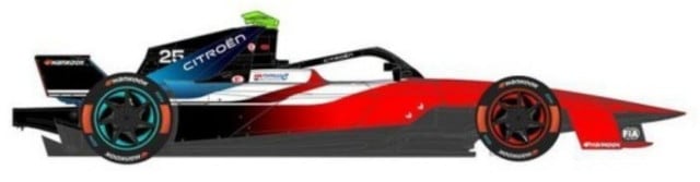 新品 S6832 スパーク 1/43 CITROEN RACING #37 Nick Cassidy Formula E