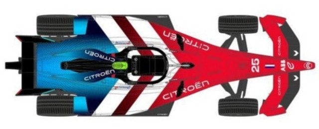 新品 S6833 スパーク 1/43 CITROEN RACING #25 Jean-Eric Vergne