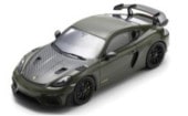 ͽ�� 18S1089 ���ѡ��� 1/18 �ݥ륷�� Porsche 718 Cayman GT4 RS - Nato Olive with Weissach Package - 2023 