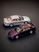 ͽ��  Bliss Mold 1/64 ��ɩ ������ 8���� Mitsubishi Galant VR4 Purple