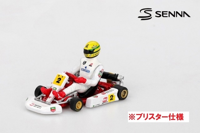 予約 MGT01156-BL TSM MINI-GT 1/64 セナ カート マスターズ・オブ