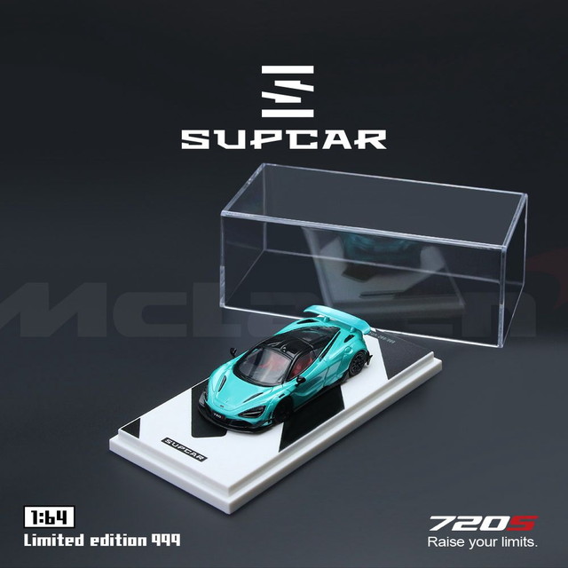 予約 SC64043 SUPCAR SC 1/64 マクラーレン McLaren 720S Cyan Blue