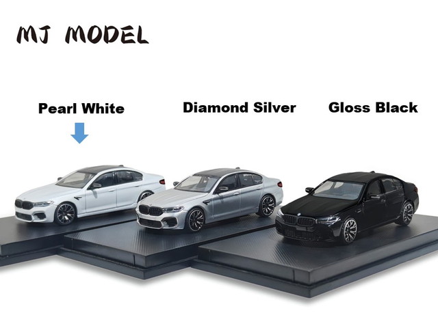 予約 MJ Model 1/64 F90 M5 Pearl White, Boost Gear ミニカー通販