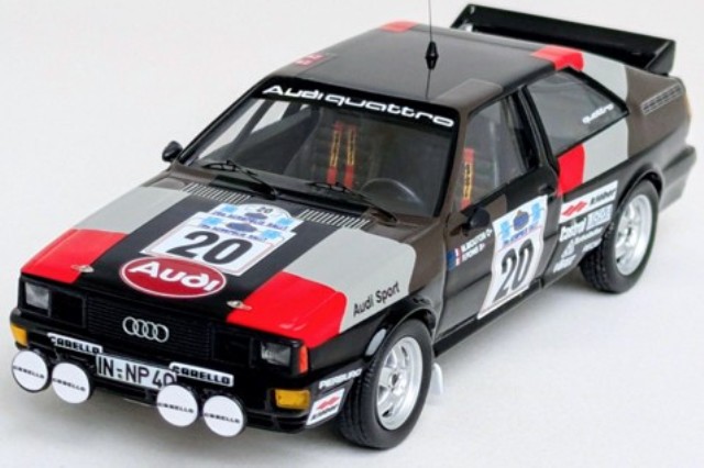 予約 RRgr13 トロフュー 1/43 アウディ クワトロ 1981年 アクロポリス