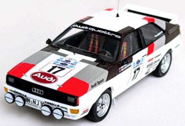 予約 RRgr15 トロフュー 1/43 アウディ クワトロ 1981年 アクロポリス