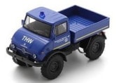 ͽ�� 64U00018 ���女�� 1/64  Unimog U406 THW 