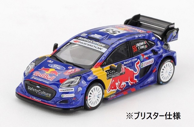 予約 MGT01176-BL TSM MINI-GT 1/64 フォード Puma Rally1