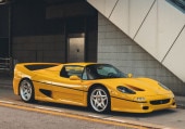 ͽ�� P18189B1 BBR 1/18 �ե��顼�� Ferrari F50 Coupe Yellow - Black interiors and headlights �����ꥢ�������դ�