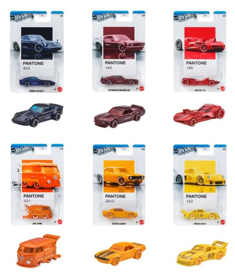 予約 JKY47-986A ホットウィール パントーン アソート サンセット