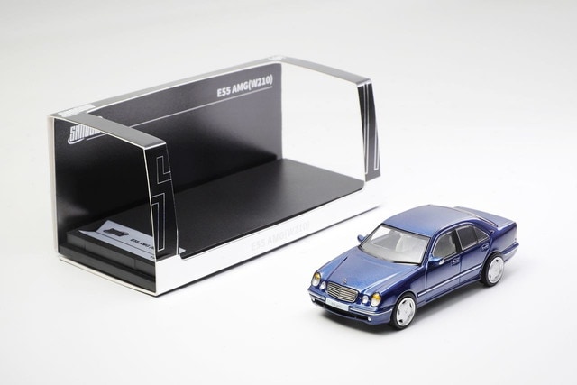 予約 Shadow 1/64 E55 AMG Blue, Boost Gear ミニカー通販