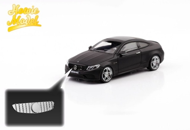 かーさま 予約 Howie Model HM 1/64 Benz AMG C63s coupe Black Warrior (Matte