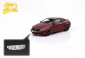 ͽ��  Howie Model HM 1/64  Benz AMG C63s coupe Matte Wine Red (Wheel color reference image)